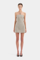 Solene Halter Mini Dress