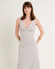 Drew Seersucker Maxi Dress