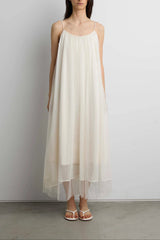 SHEER FLOWY MAXI DRESS
