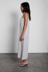 RIBBED COLUMN TANK MAXI DRESS