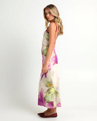 Zayla Floral Slip Maxi Dress