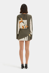 Constance Twist Mini Dress