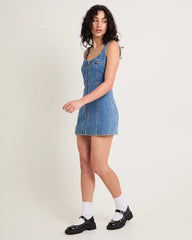 Rosa Denim Mini Dress