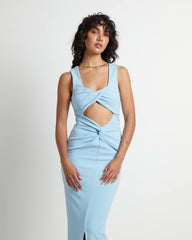 Zariah Maxi Dress in Blue