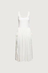 STRING POCKET MAXI DRESS