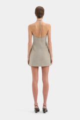 Solene Halter Mini Dress