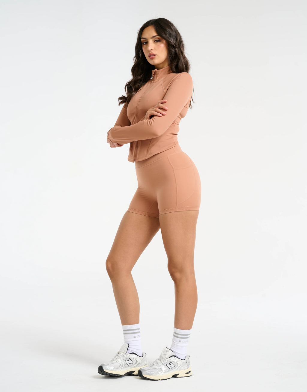 Athlete Crop Jacket - Sunset