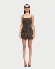 Biker Mini Dress
