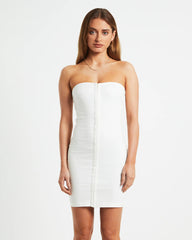 Ada Mini Dress White