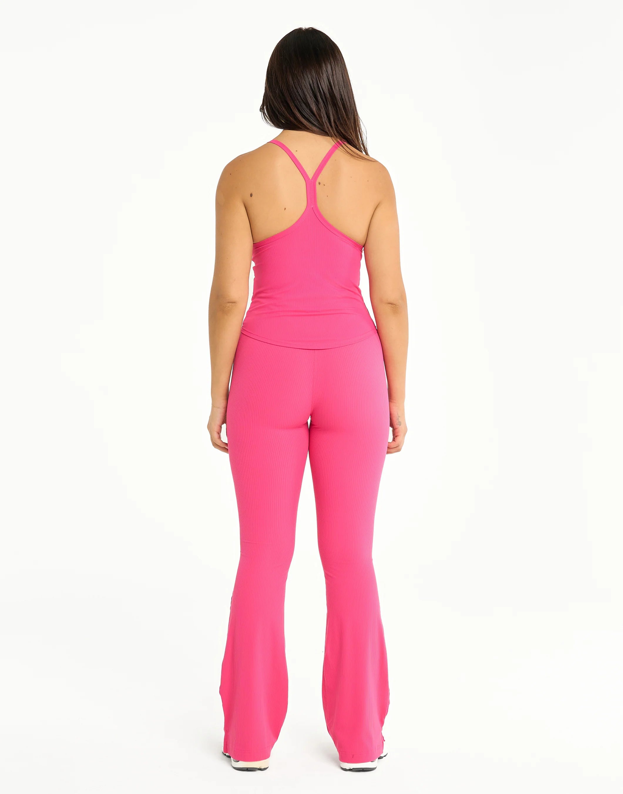 Air Support Tank with Built in Bra Shelf - Pink