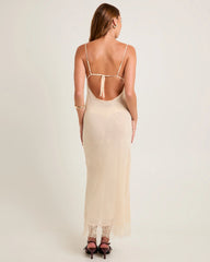 Blair Lace Tie Back Maxi Dress