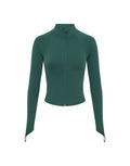 Athlete Crop Jacket - Green