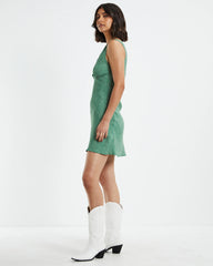 Mini Spot Eliza Mini Dress Ivy Green