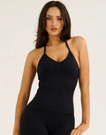 Pulse Halter Tank - Black