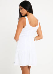Focus June Seersucker Mini Dress