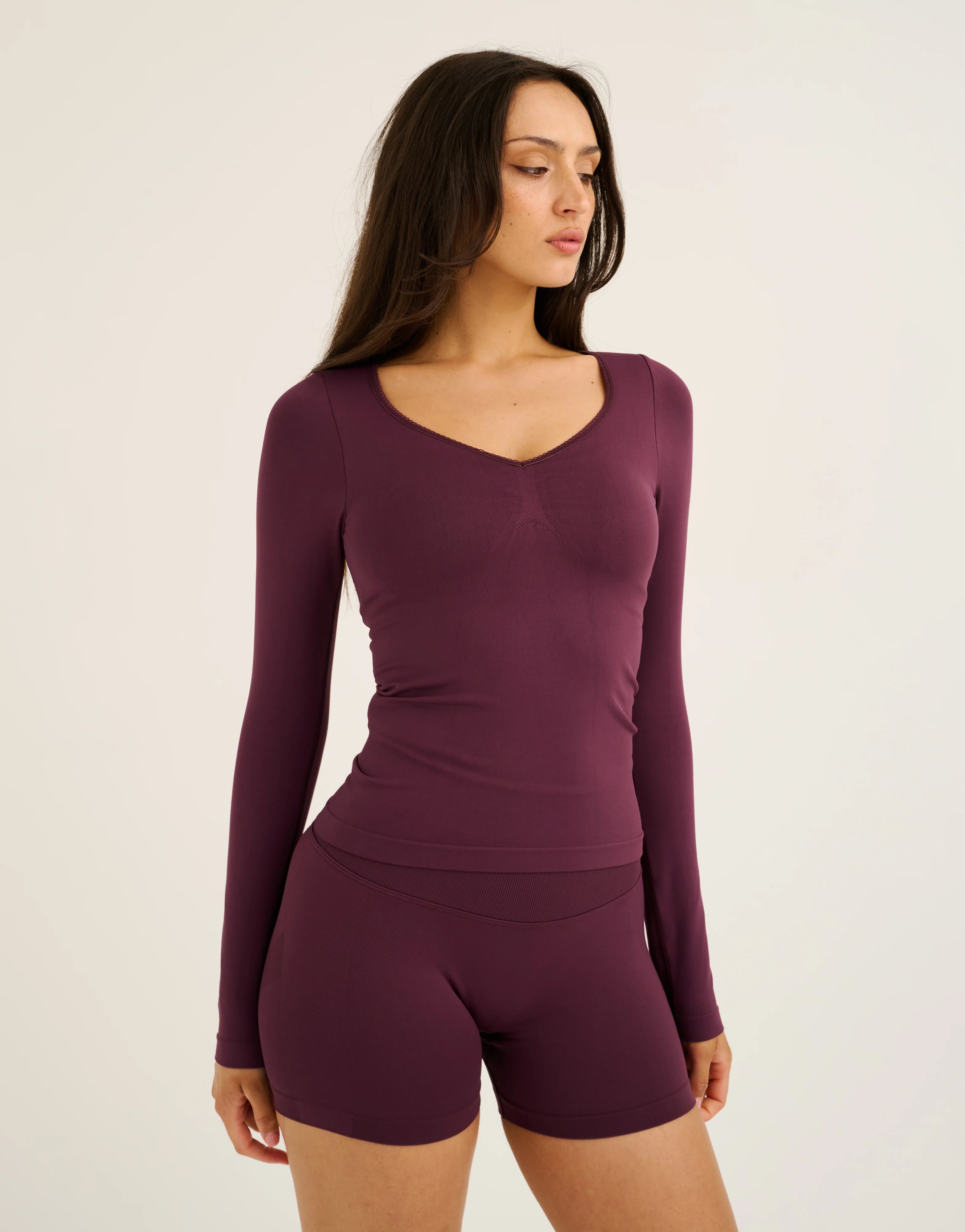 Pulse Long Sleeve - Blackberry