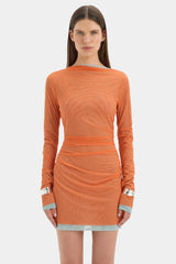 Costa Gathered Mini Dress