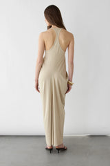 HALTER NECK MAXI DRESS