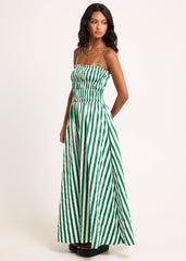 Manon Shirred Maxi Dress