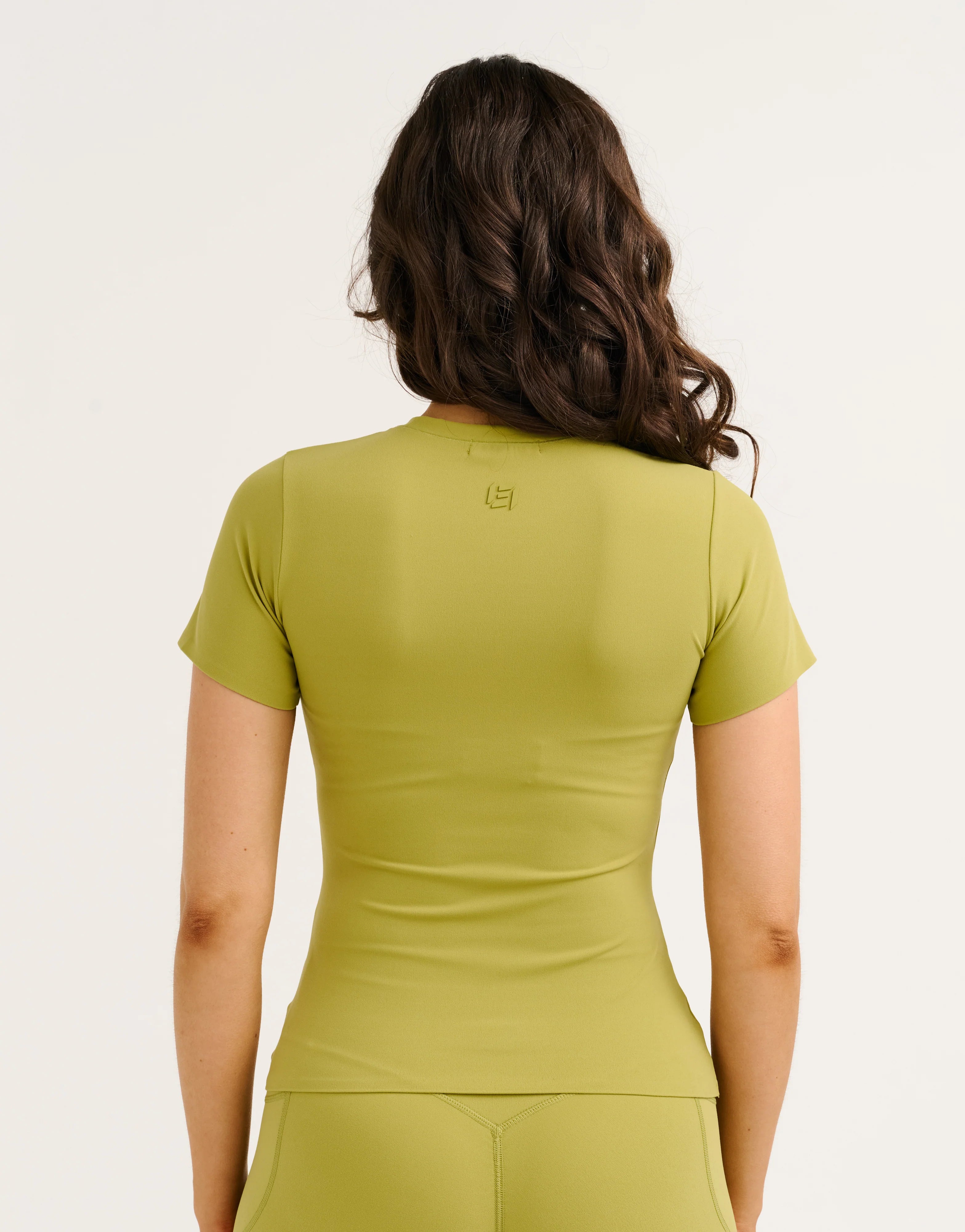 Lycra Seamless Tee - Olive