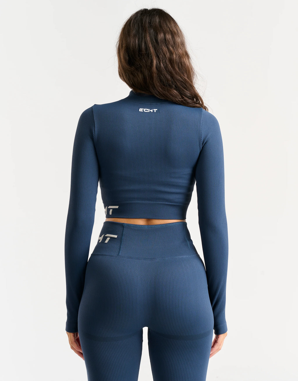 Arise Style Cropped Long Sleeve - Navy