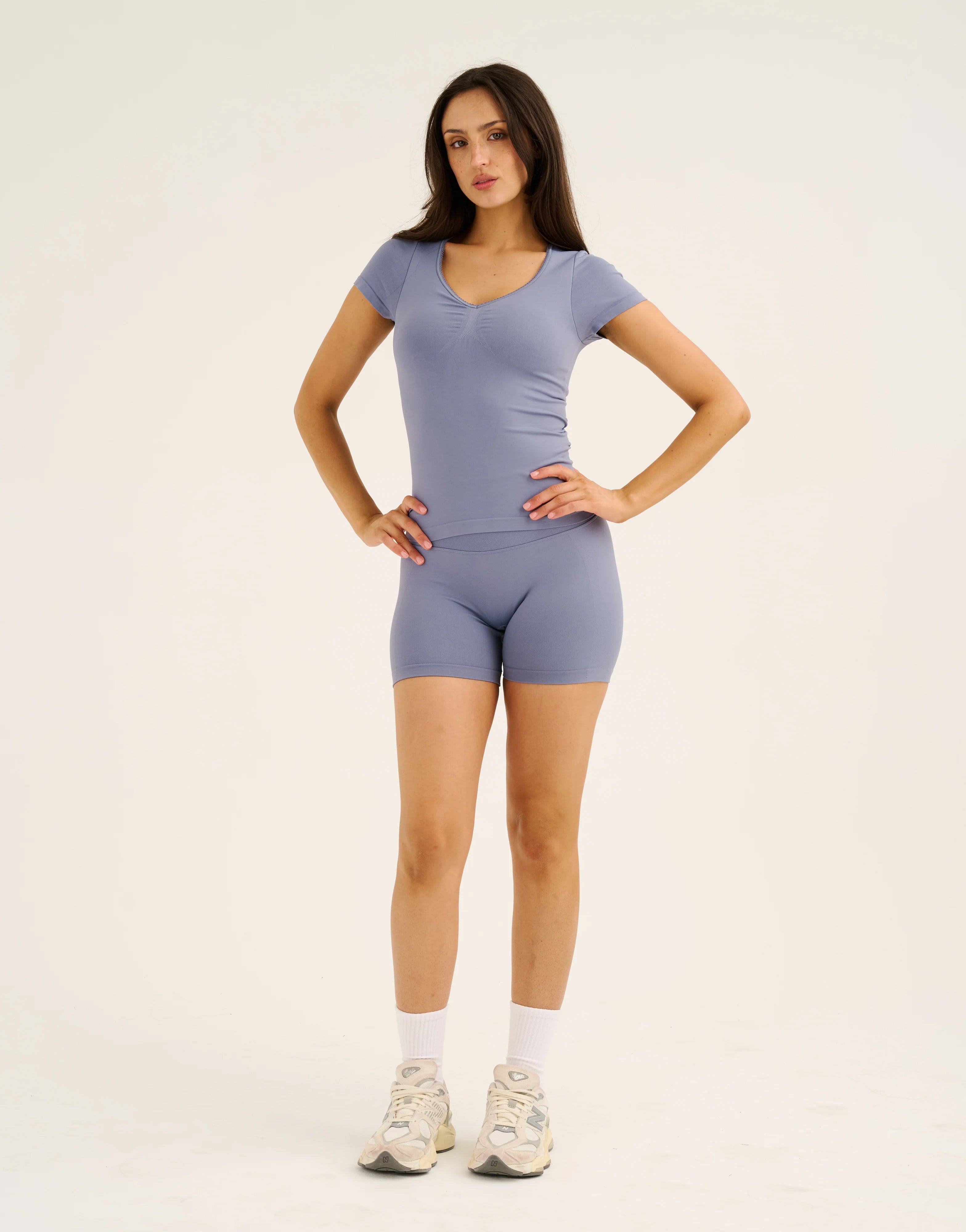 Pulse Short Sleeve - Washed Blue