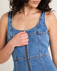Rosa Denim  Mini Dress