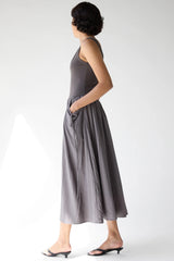 STRING POCKET MAXI DRESS