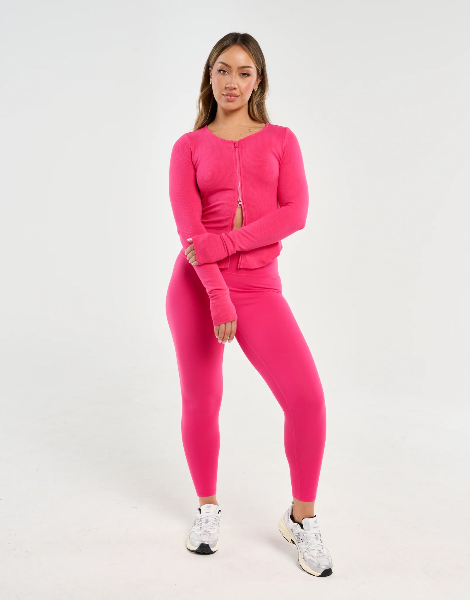 Echt Knit Cardigan - Bright Pink