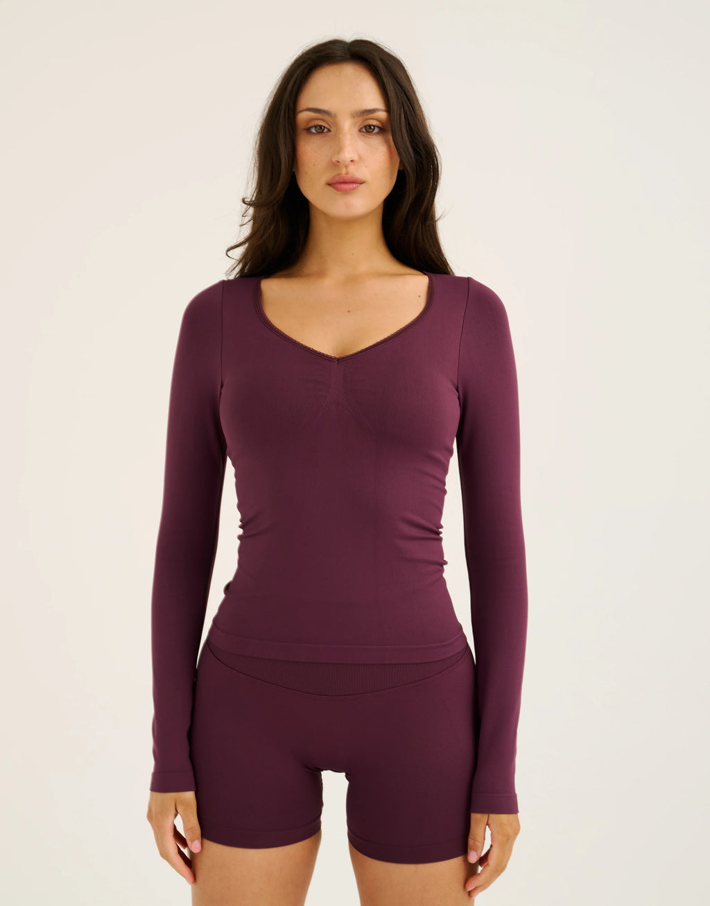 Pulse Long Sleeve - Blackberry