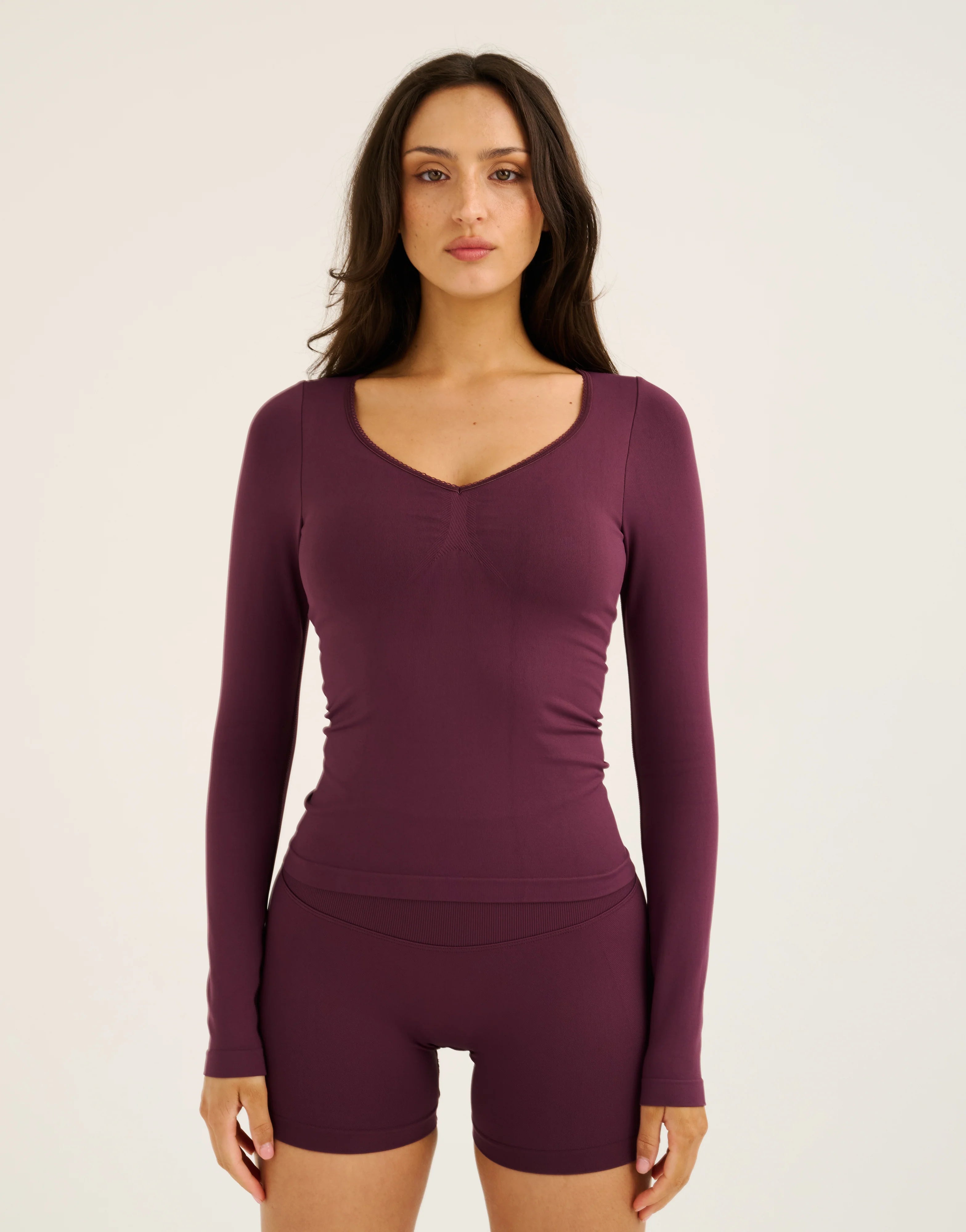 Pulse Long Sleeve - Blackberry